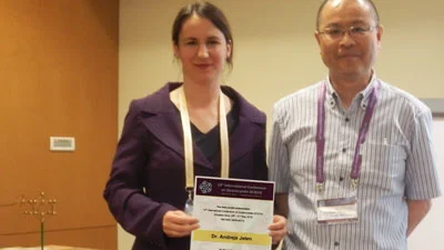 Nagrajen poster na konferenci ICQ14